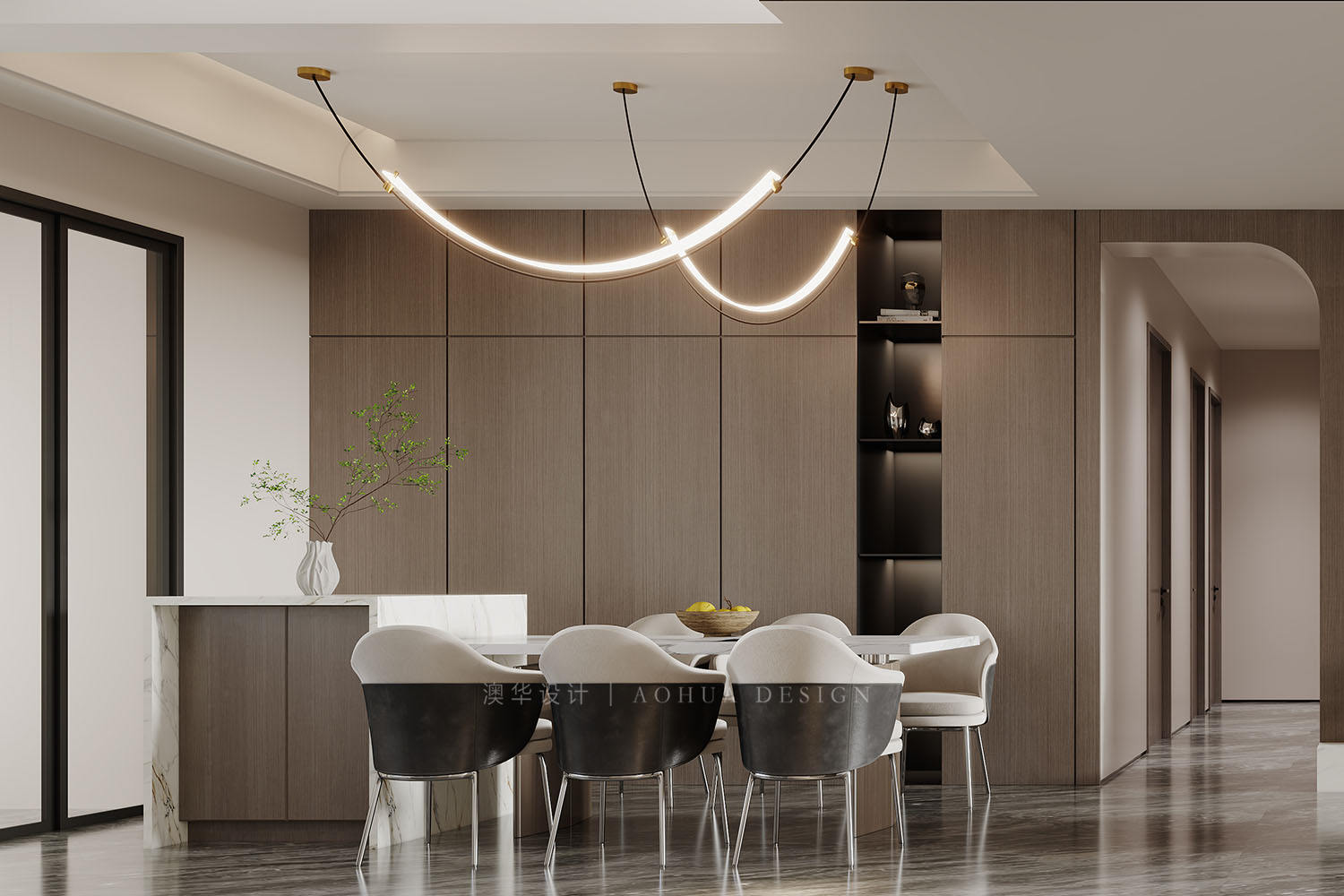 江御府裝修,意式極簡