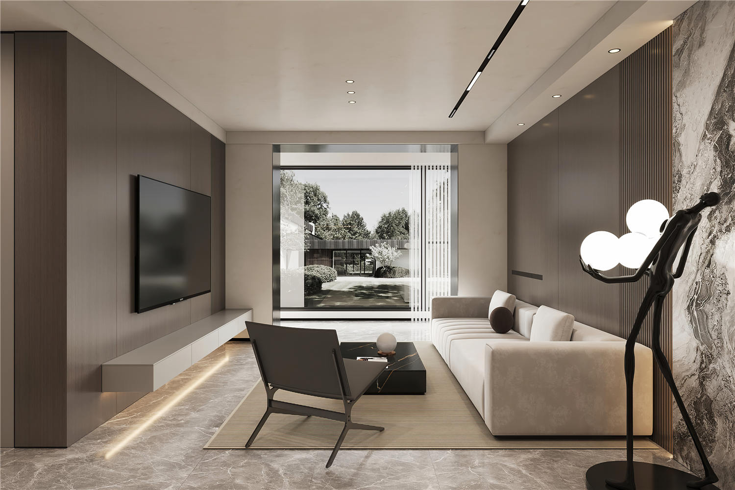 福星惠譽(yù)月亮灣裝修,意式極簡