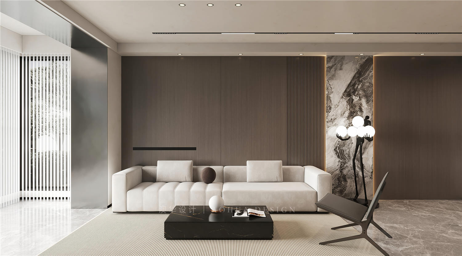 福星惠譽(yù)月亮灣裝修,意式極簡