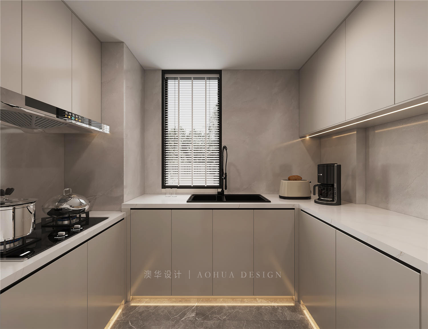 福星惠譽(yù)月亮灣裝修,意式極簡