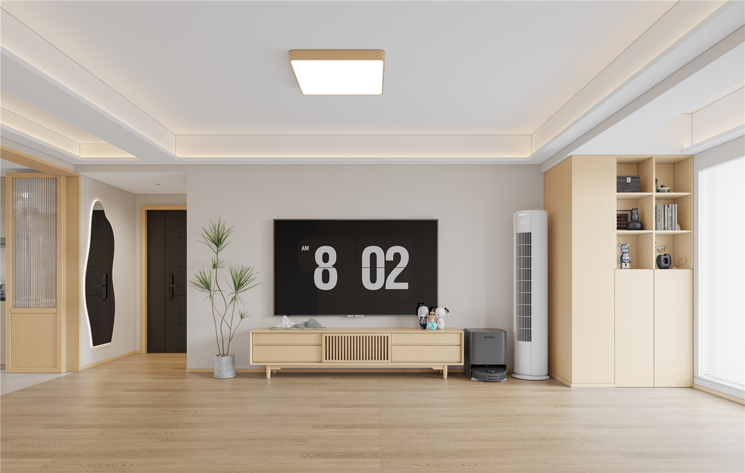 復地東湖國際7期裝修,原木風