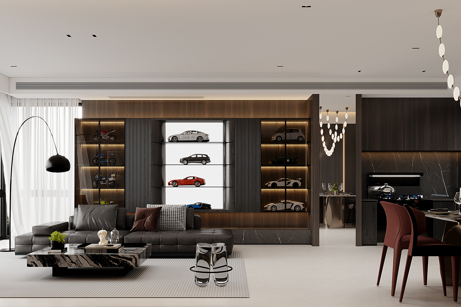 海珀濱江云境裝修,意式極簡