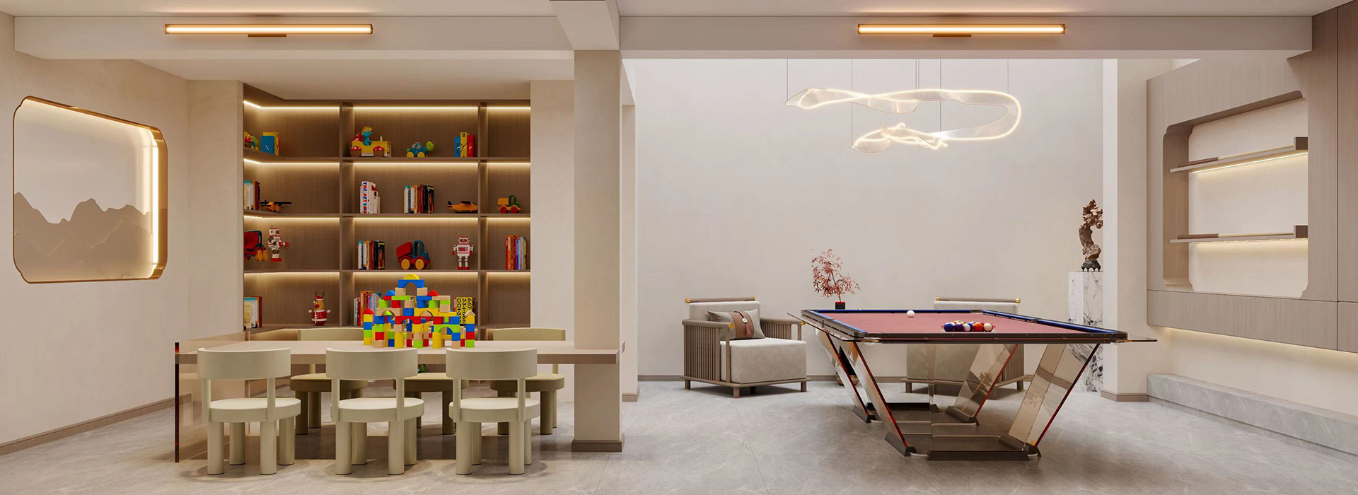 新城璞樾門第裝修,現代中式