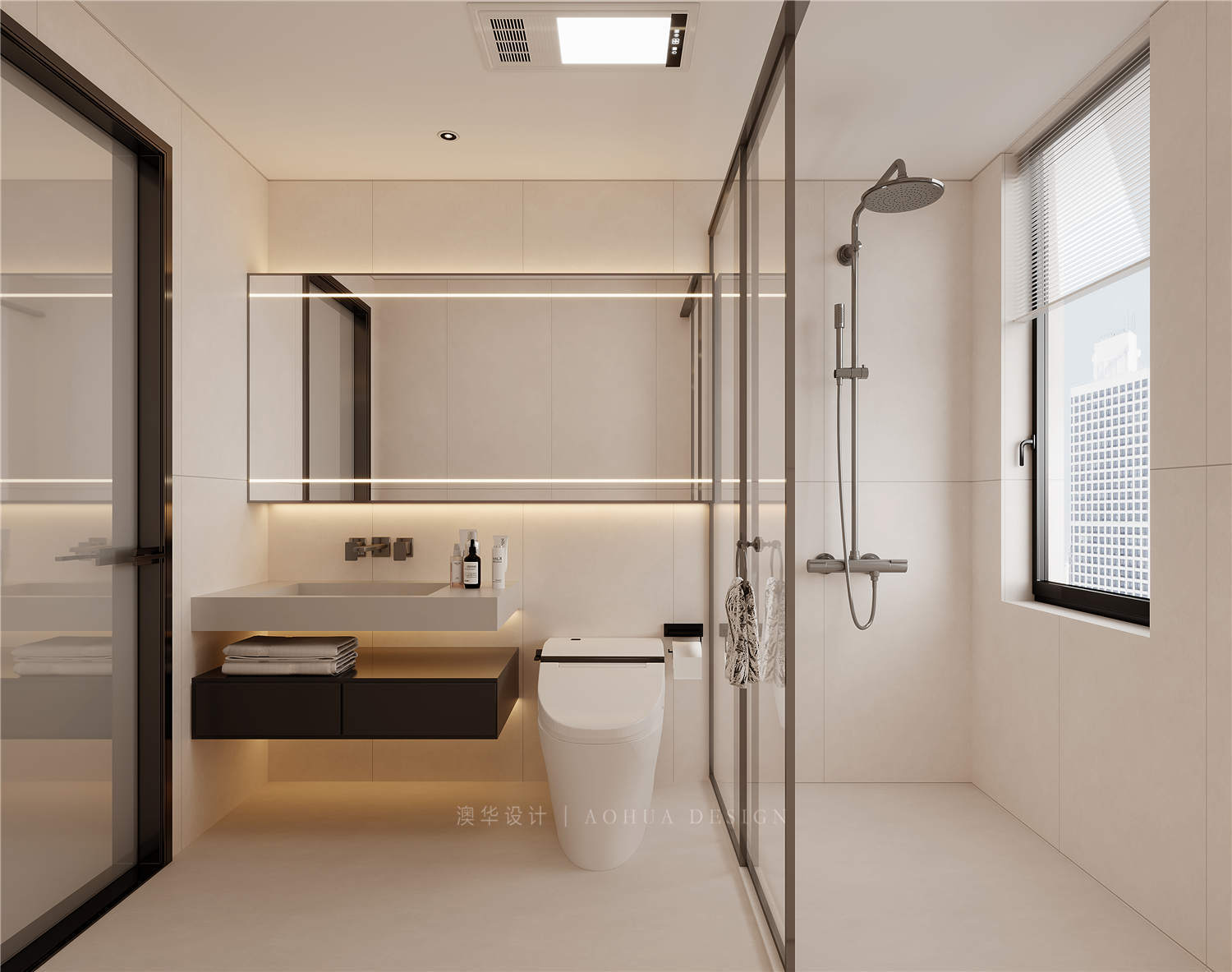 中國鐵建花語汀瀾裝修,意式極簡