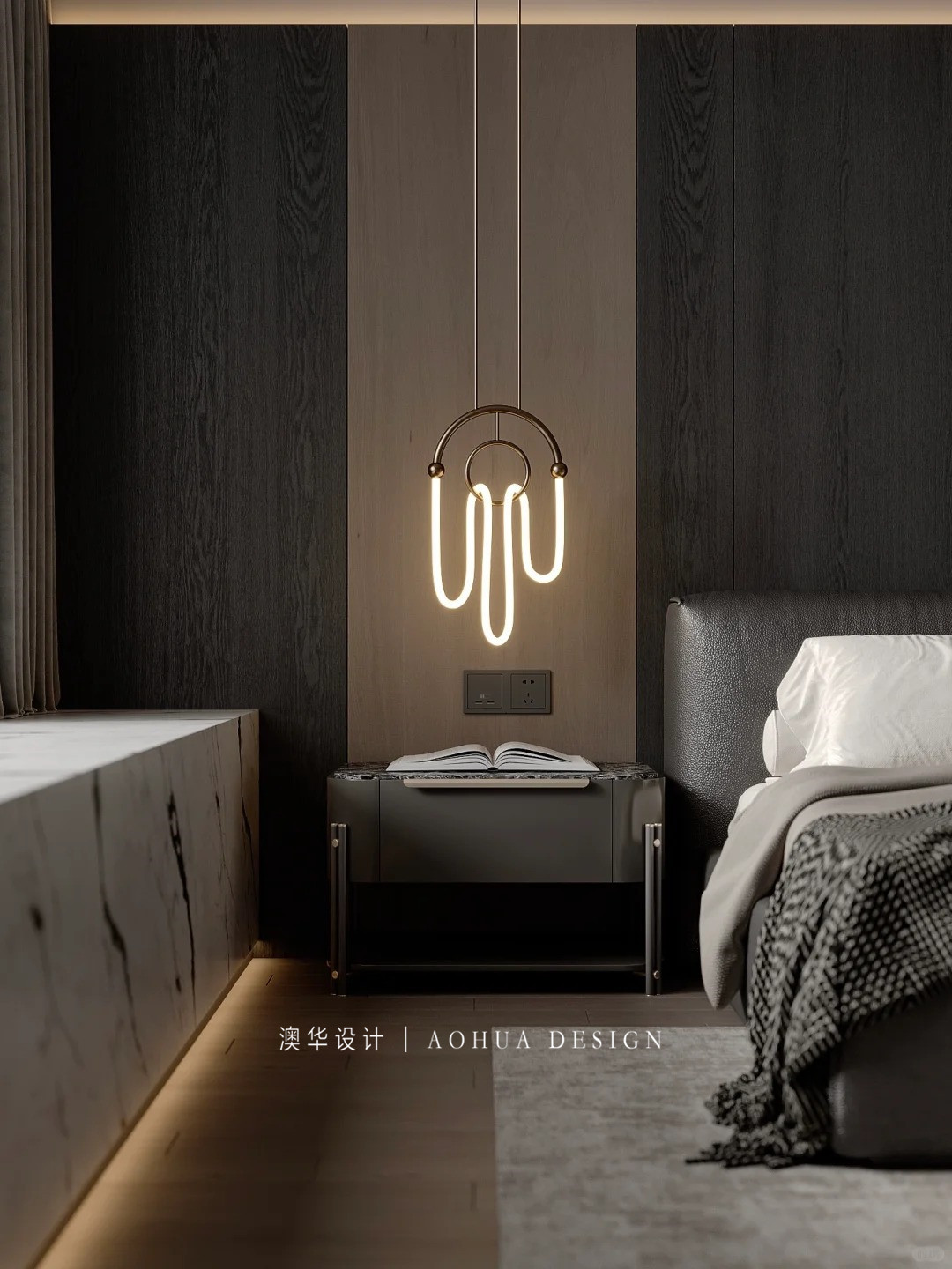 泛海桂府裝修,意式輕奢風格