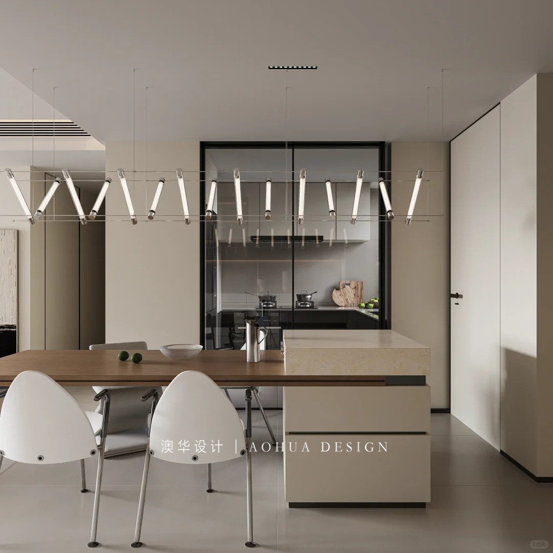 華發(fā)中央首府裝修,現(xiàn)代極簡(jiǎn)風(fēng)格