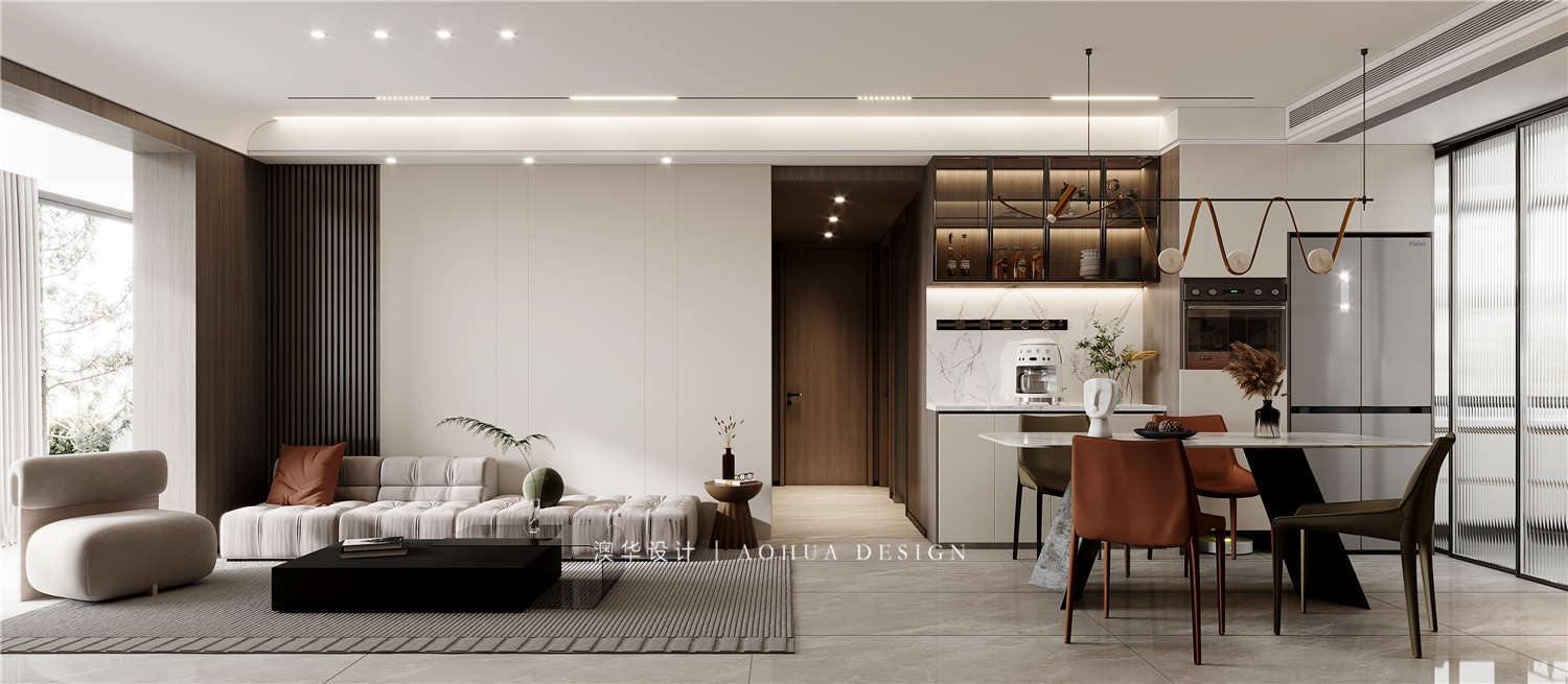 華僑城紅坊裝修,意式輕奢風(fēng)格