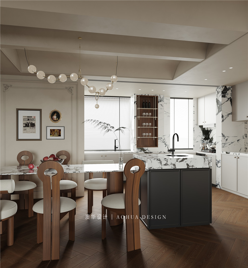 復地東湖國際裝修,法式復古