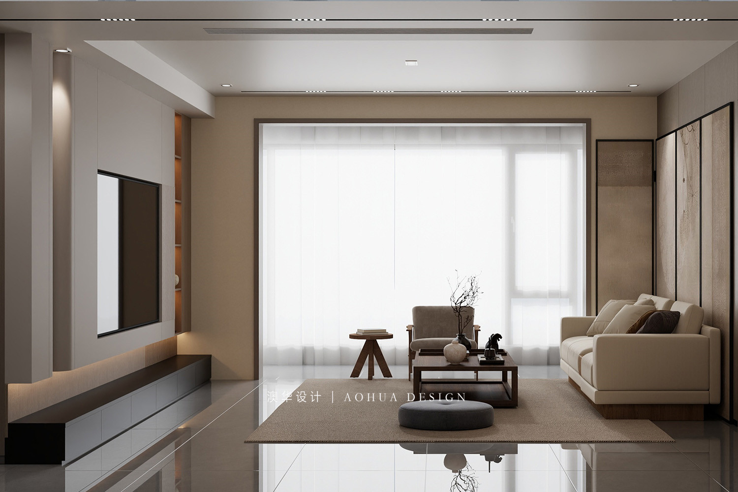 大平層裝修,武漢室內設計