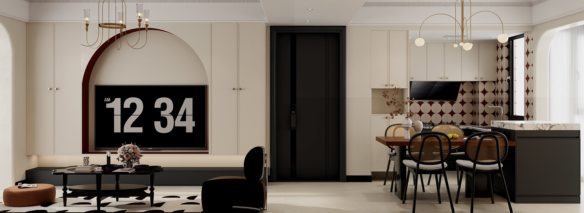 漢口澎拜城裝修,法式復(fù)古風(fēng)格