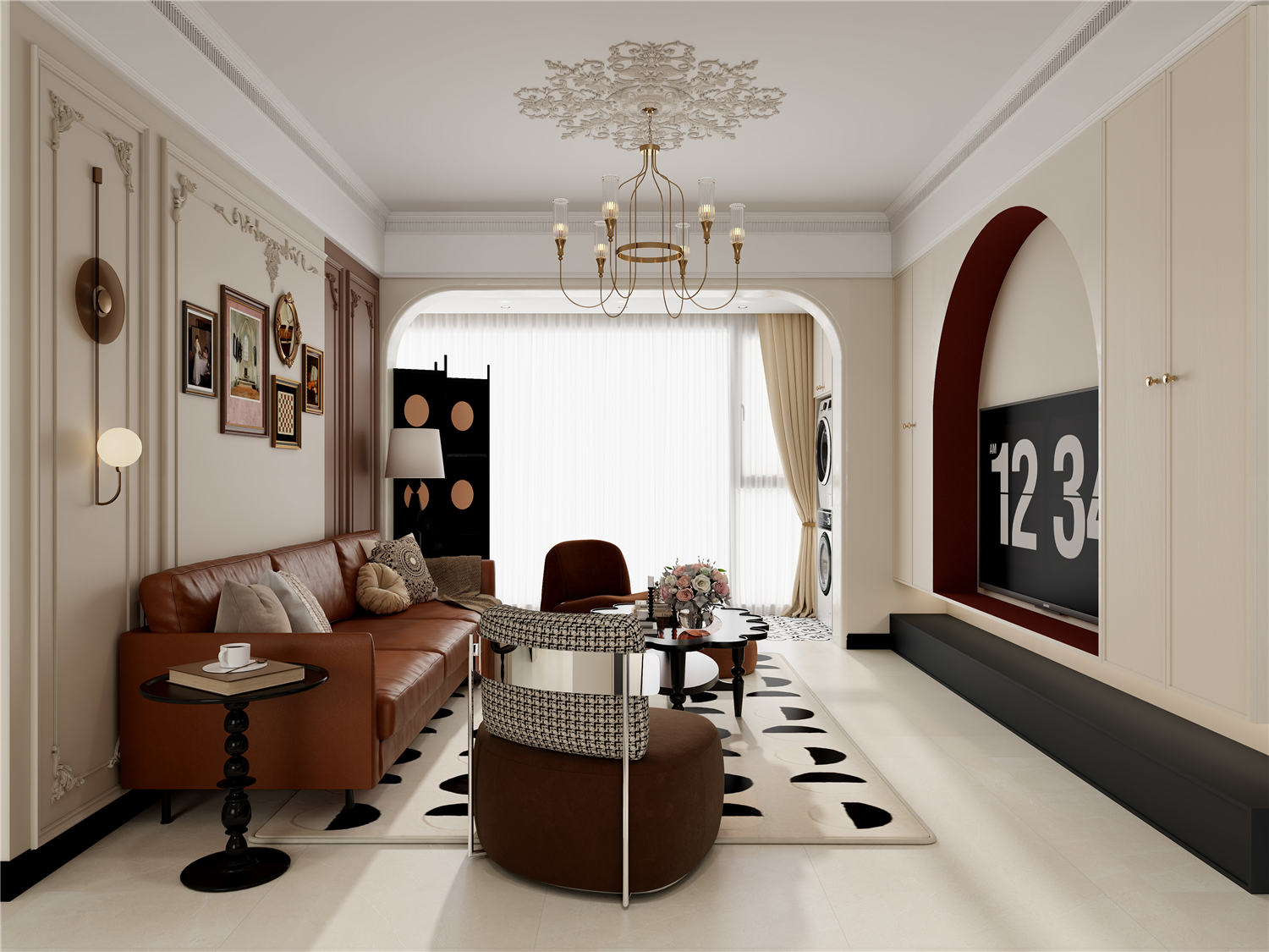 漢口澎拜城裝修,法式復(fù)古風(fēng)格