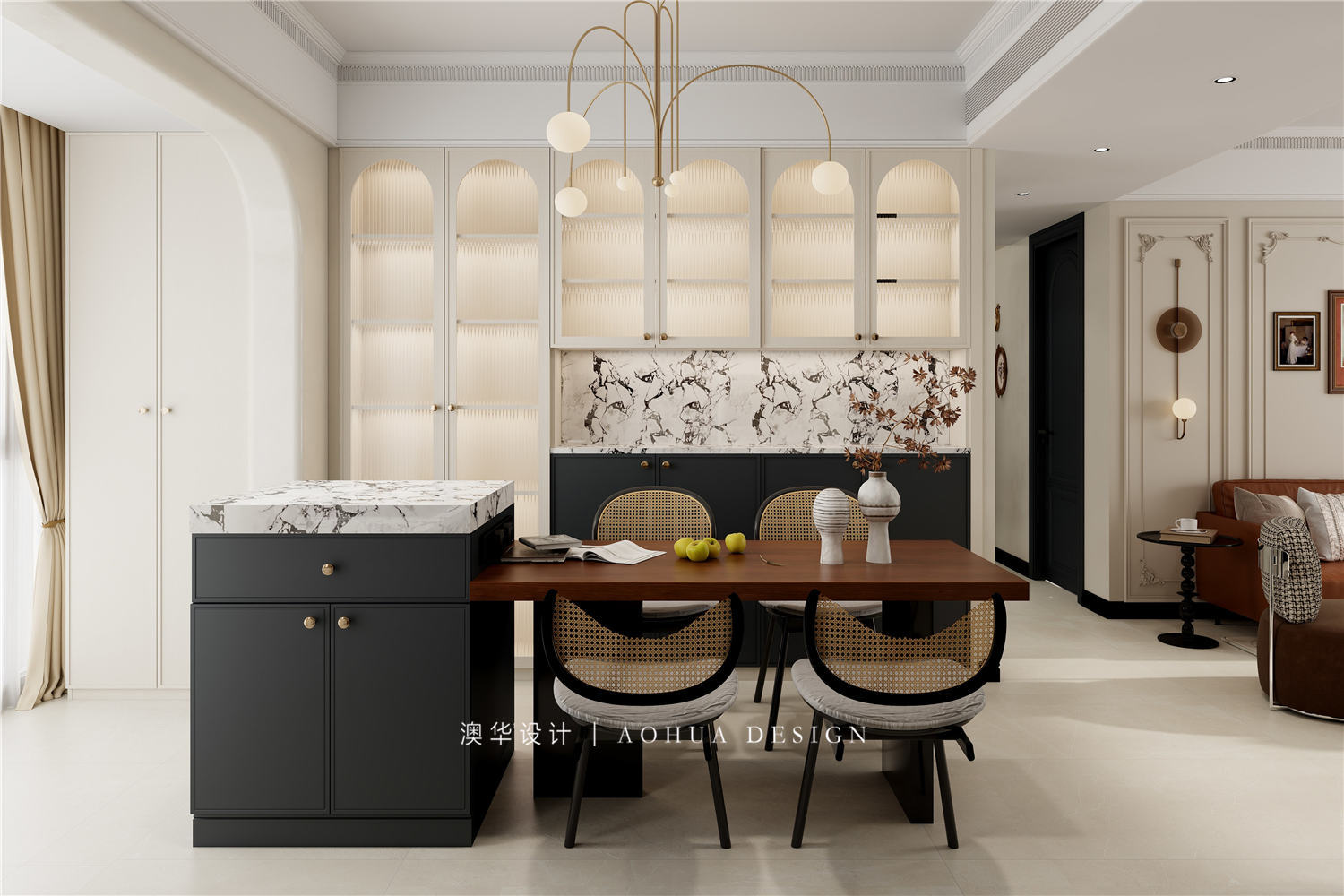 漢口澎拜城裝修,法式復(fù)古風(fēng)格