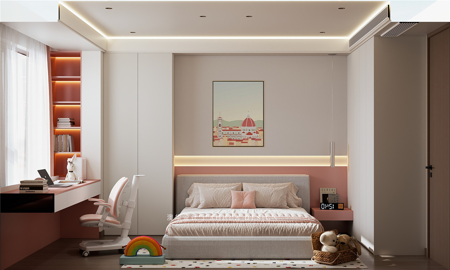 大戶型裝修,兩孩家庭裝修