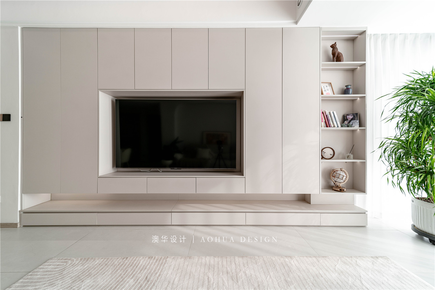 興華嘉天下裝修,奶油風裝修