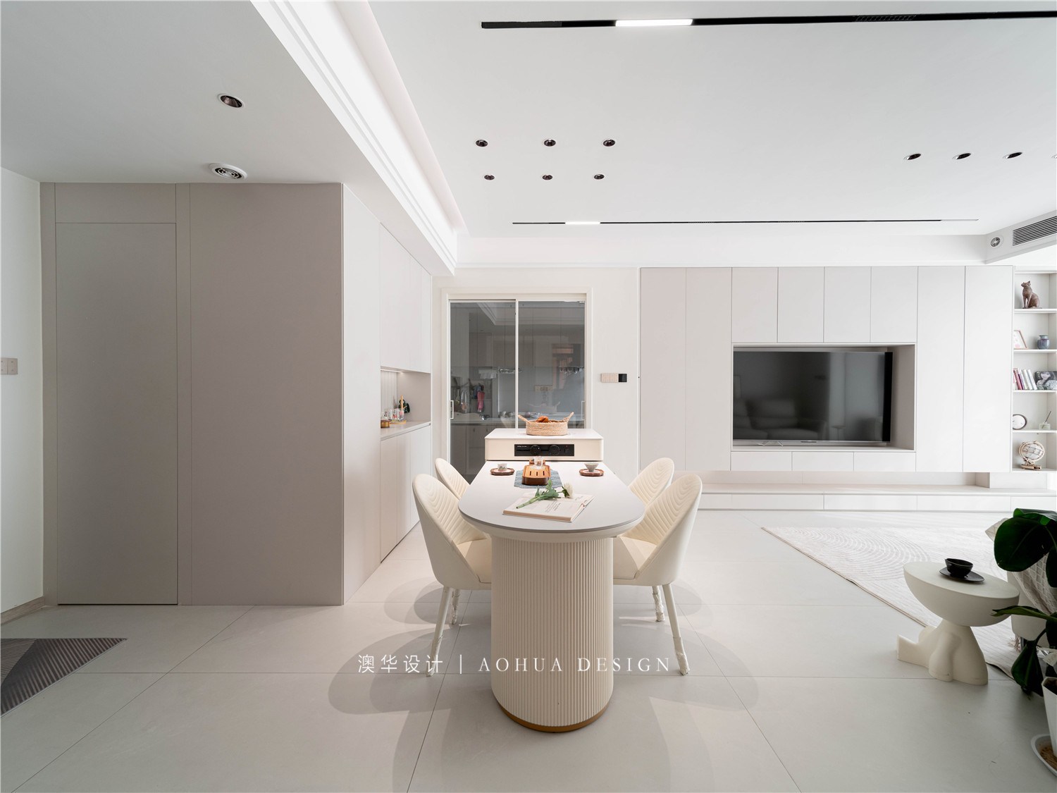 興華嘉天下裝修,奶油風裝修