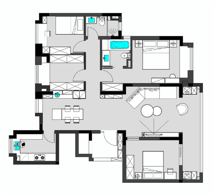 融創玖璽臺143㎡ 融創玖璽臺143㎡