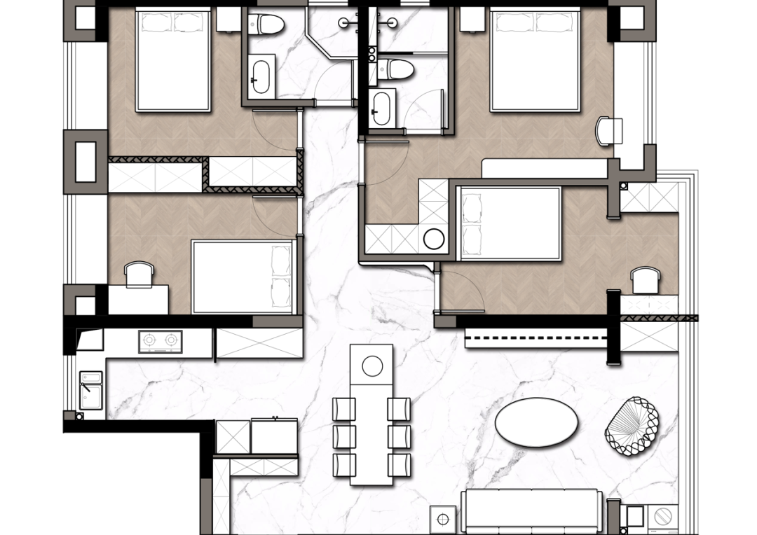 城投聯投江南岸140㎡ 城投聯投江南岸140㎡