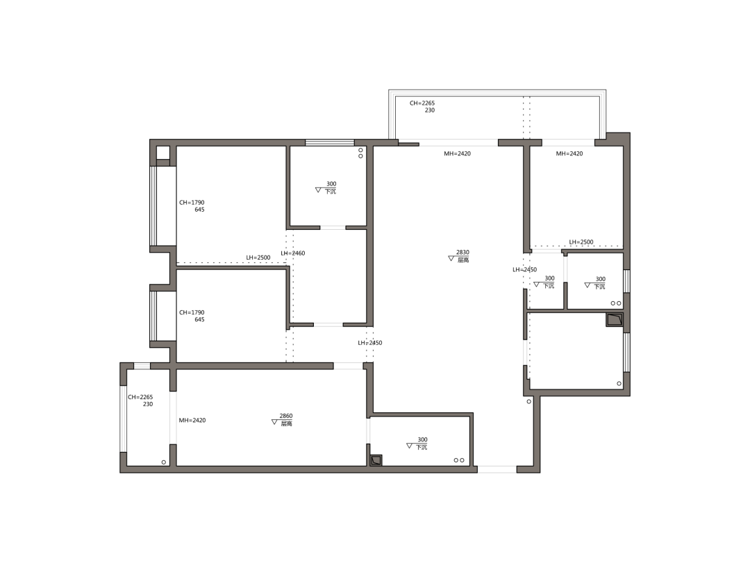 城投聯投江南岸170㎡ 城投聯投江南岸170㎡