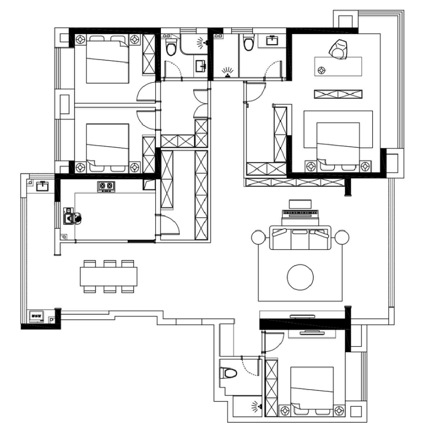 城投聯投江南岸235㎡ 城投聯投江南岸235㎡