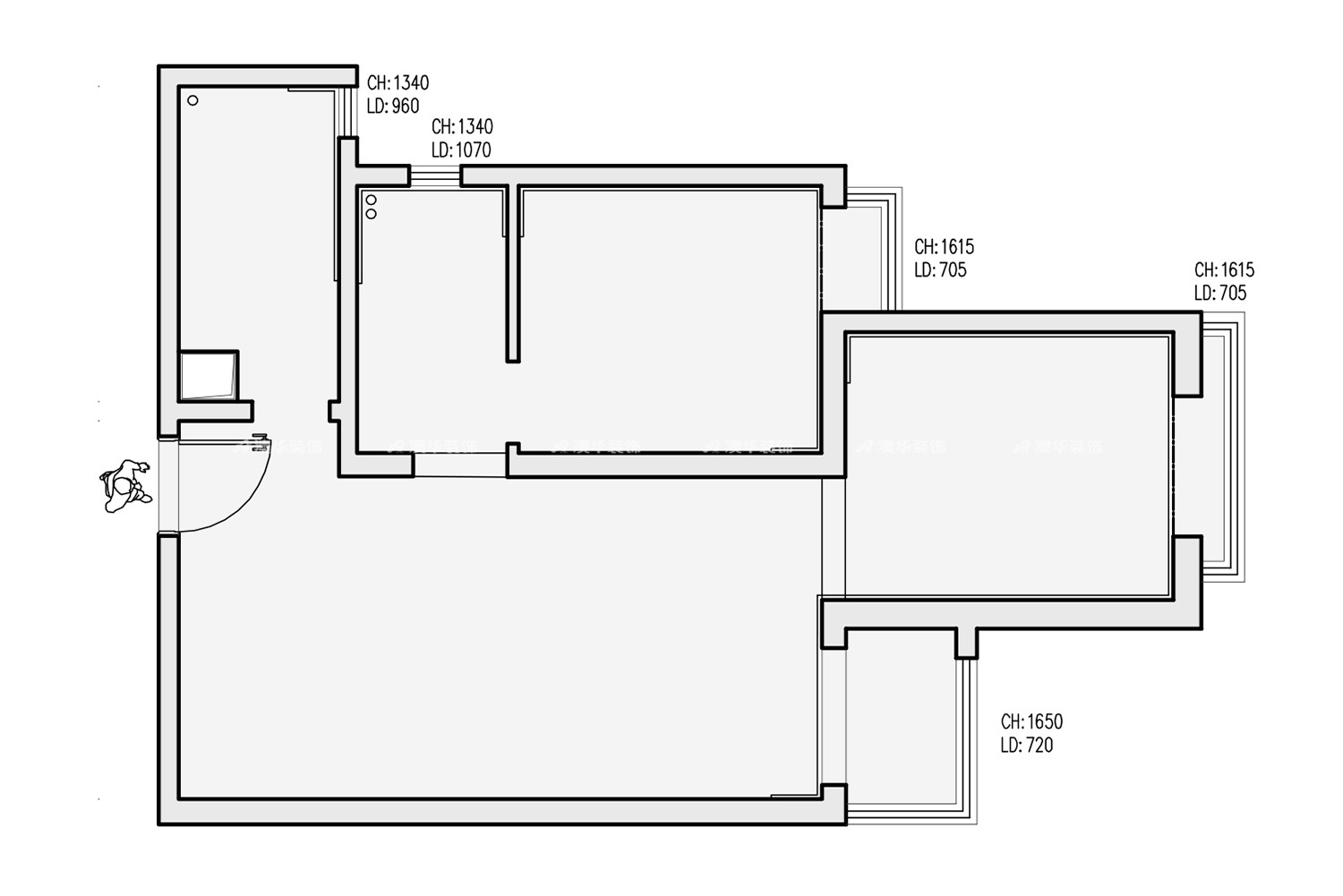 融創(chuàng)和平中心89㎡ 融創(chuàng)和平中心89㎡