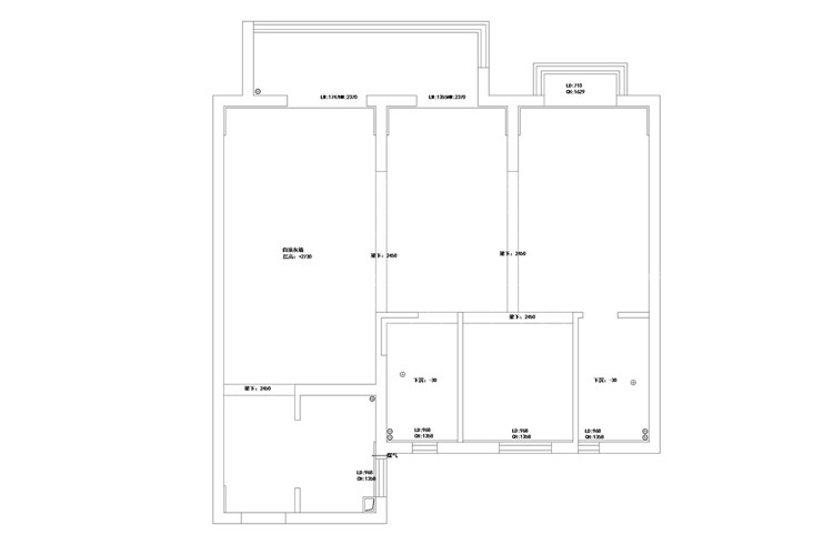 融創(chuàng)和平中心102㎡ 融創(chuàng)和平中心102㎡