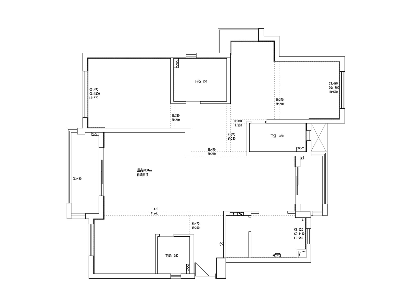 華發外灘首府190㎡輕法式 華發外灘首府190㎡輕法式