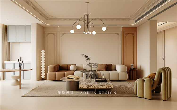 華發外灘首府190㎡輕法式 華發外灘首府190㎡輕法式