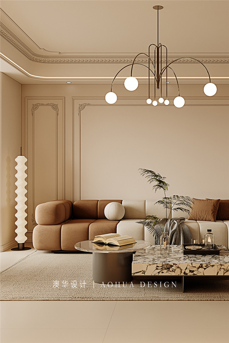 華發外灘首府190㎡輕法式 華發外灘首府190㎡輕法式