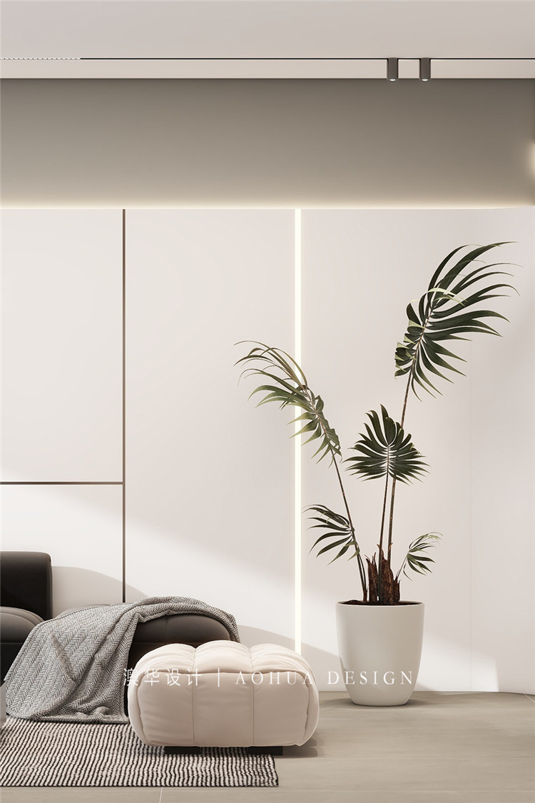 城市大廈130㎡現(xiàn)代黑白灰 城市大廈130㎡現(xiàn)代黑白灰