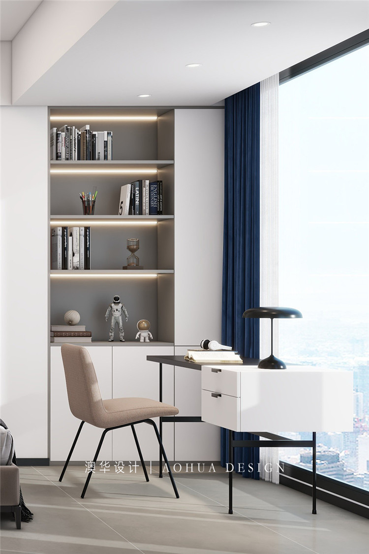 城市大廈130㎡現(xiàn)代黑白灰 城市大廈130㎡現(xiàn)代黑白灰