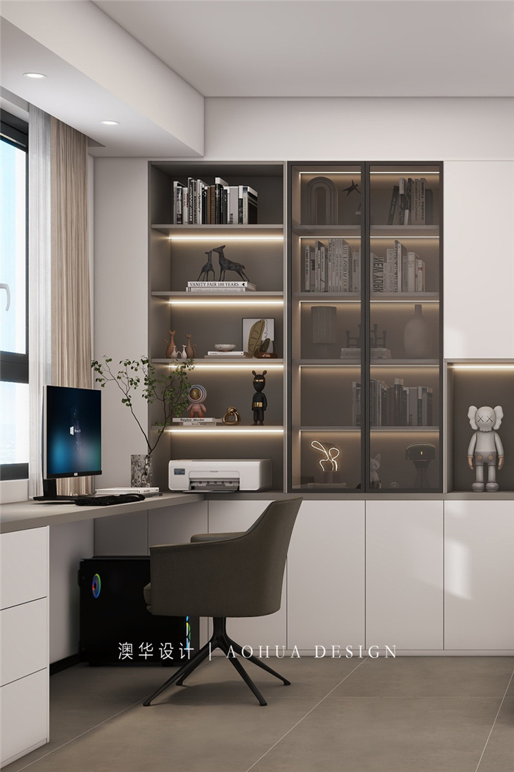 城市大廈130㎡現(xiàn)代黑白灰 城市大廈130㎡現(xiàn)代黑白灰